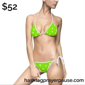 #PrayerPause Spring Symphony Bikini Swimsuit
